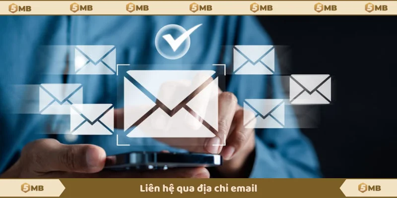 Phương thức liên hệ qua email