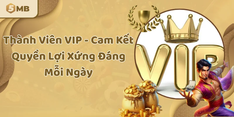 Thành Viên VIP - Cam Kết Quyền Lợi Xứng Đáng Mỗi Ngày
